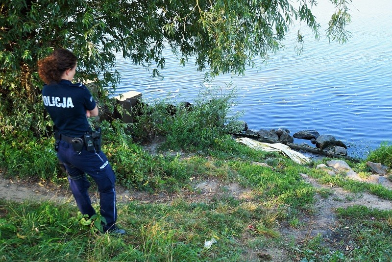 Elbląg, Ciało mężczyzny w rzece Elbląg