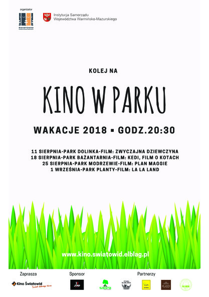 Elbląg, Kolej na Kino w parku Elbląg, Kolej na Kino w parku