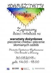 Elbląg, Przyjdź na warsztaty dożynkowe Elbląg, Przyjdź na warsztaty dożynkowe