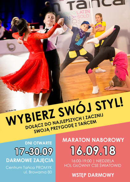 Elbląg, Zapowiedź sezonu – Maraton i Dni Otwarte w Centrum Tańca Promyk Elbląg, Zapowiedź sezonu – Maraton i Dni Otwarte w Centrum Tańca Promyk