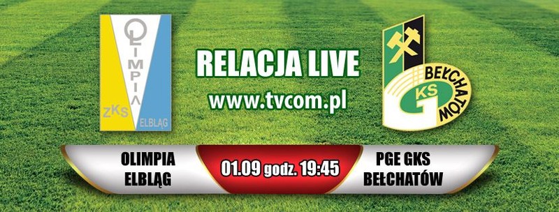 Elbląg, Olimpia Elbląg kontra GKS Bełchatów w blasku jupiterów Elbląg, Olimpia Elbląg kontra GKS Bełchatów w blasku jupiterów