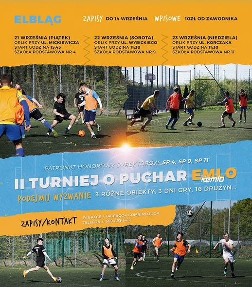 Elbląg, II Turniej o Puchar EMLO – trwają zapisy Elbląg, II Turniej o Puchar EMLO – trwają zapisy