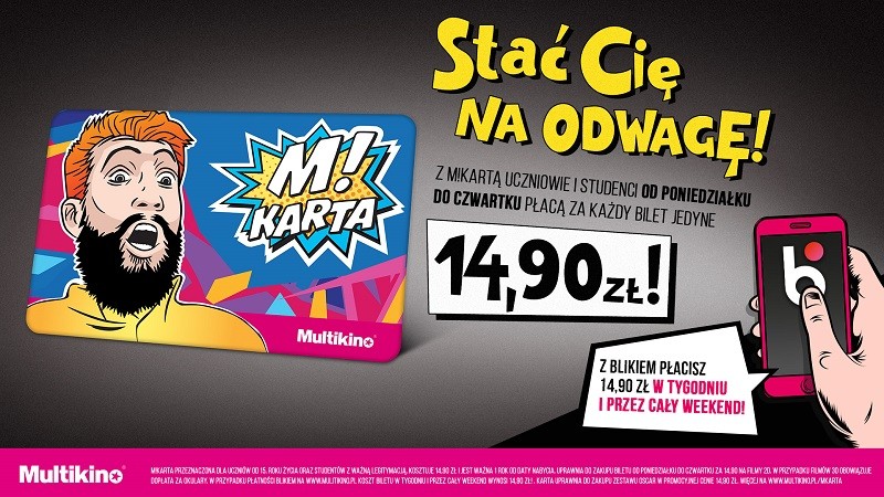 Elbląg, Multikino rozszerza ofertę dla młodzieży – M!Karta dostępna w całym kraju Elbląg, Multikino rozszerza ofertę dla młodzieży – M!Karta dostępna w całym kraju