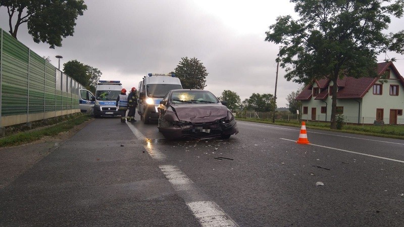 Elbląg, Groźna kolizja na siódemce Elbląg, Groźna kolizja na siódemce