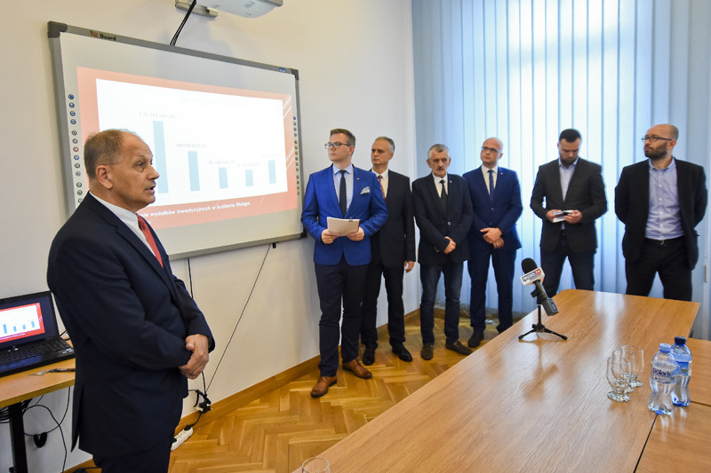 Elbląg, Poranna konferencja radnych Prawa i Sprawiedliwości Elbląg, Poranna konferencja radnych Prawa i Sprawiedliwości