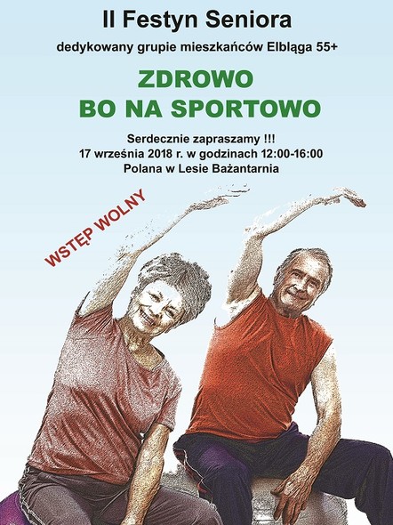 Elbląg, Zdrowo, bo na sportowo