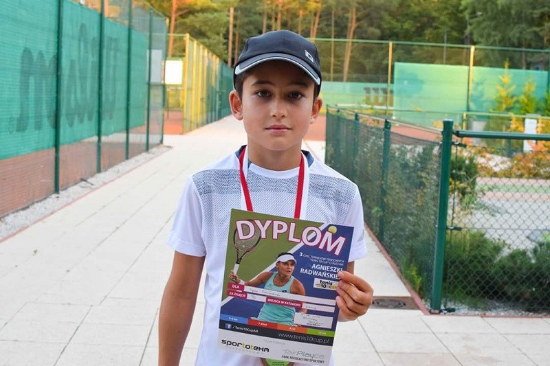 Elbląg, Sukces młodego tenisisty