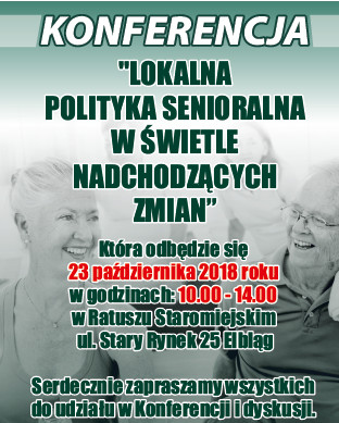 Elbląg, O polityce senioralnej na konferencji