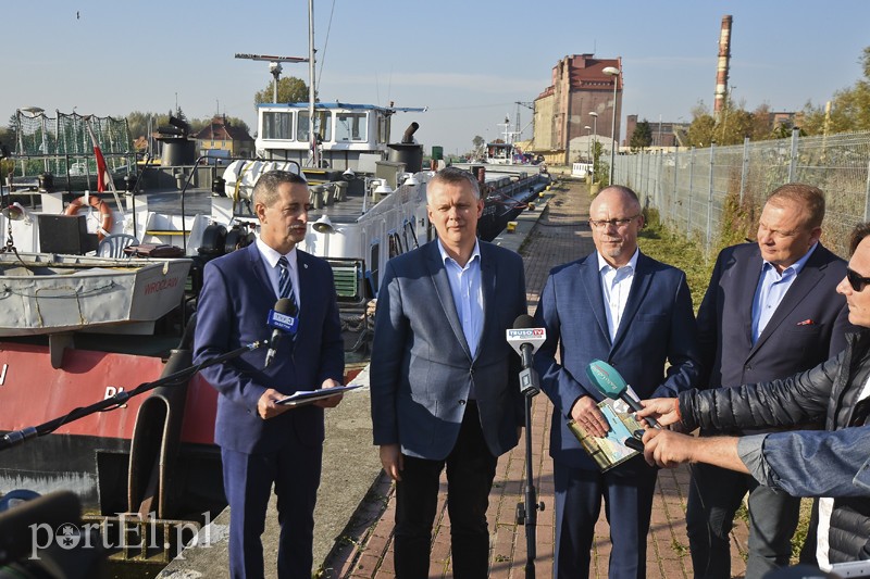 Elbląg, W konferencji wzięli udział: Jerzy Wcisła, Tomasz Siemoniak, Jacek Protas i Michał Missan