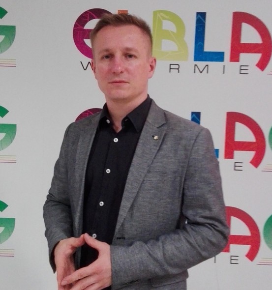 Elbląg, Paweł Rodziewicz ma 36 lat Elbląg, Paweł Rodziewicz ma 36 lat
