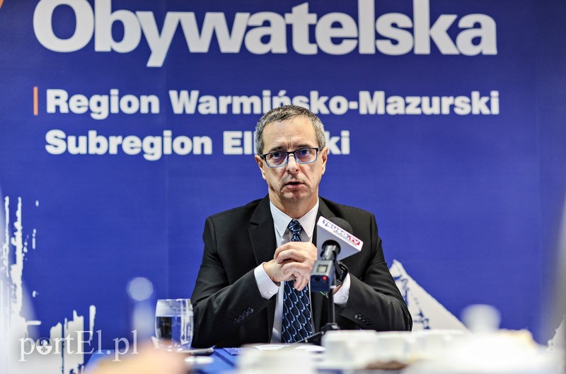 Elbląg, Jerzy Wcisła, przewodniczący PO w Elblągu apeluje o poparcie dla Witolda Wróblewskiego