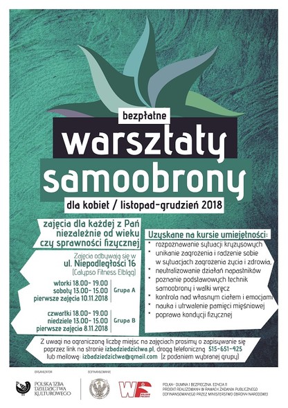 Listopad i grudzień z samoobroną dla kobiet Listopad i grudzień z samoobroną dla kobiet