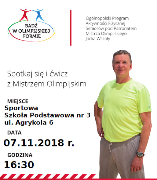 Elbląg, Mistrz Olimpijski w Sportowej Trójce Elbląg, Mistrz Olimpijski w Sportowej Trójce