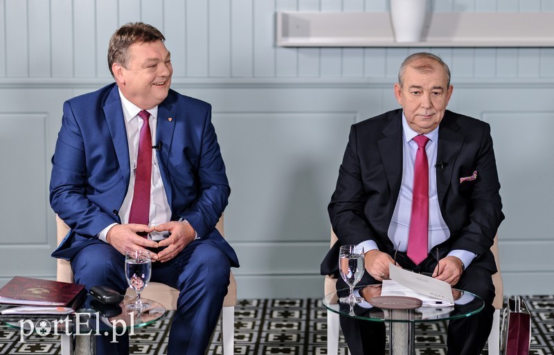 Elbląg, W debacie udział wzięli kandydaci na prezydenta Elbląga Witold Wróblewski i Jerzy Wilk Elbląg, W debacie udział wzięli kandydaci na prezydenta Elbląga Witold Wróblewski i Jerzy Wilk