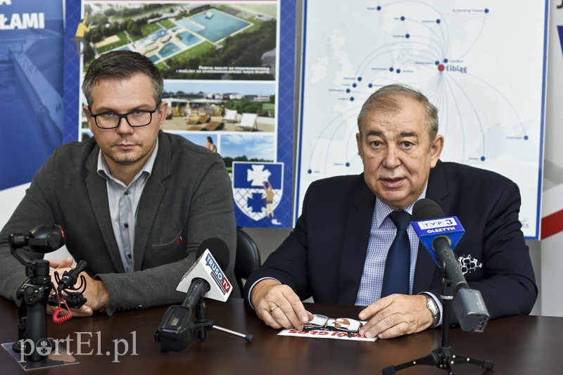 Elbląg, Jerzy Wilk w towarzystwie Rafała Traksa podsumował kampanię wyborczą Elbląg, Jerzy Wilk w towarzystwie Rafała Traksa podsumował kampanię wyborczą