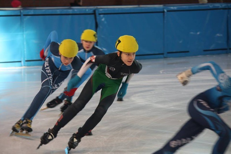 Elbląg, Multimedalistka z Orła (short track)