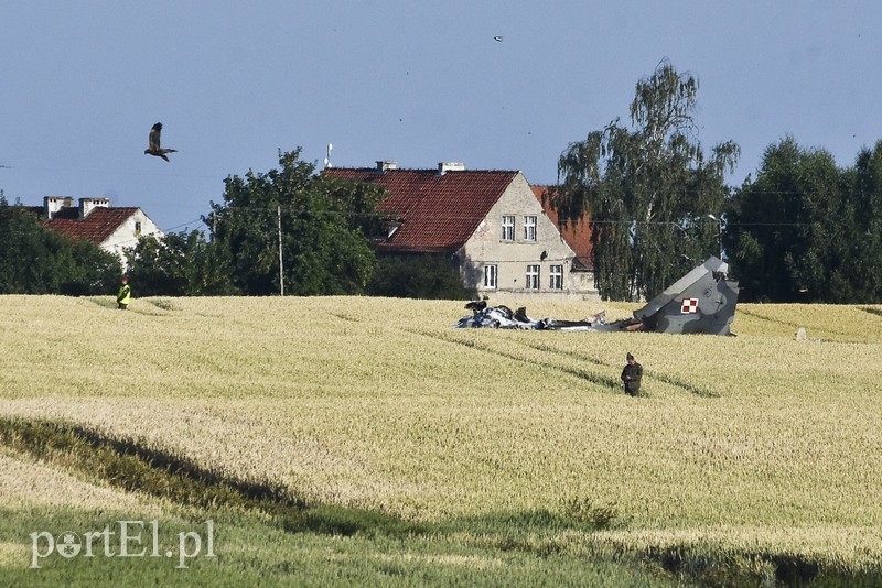 Elbląg, Dlaczego pod Pasłękiem zginął pilot?