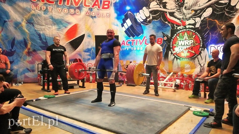 Elbląg, Mariusz Bojanowski w trakcie zawodach PŚ