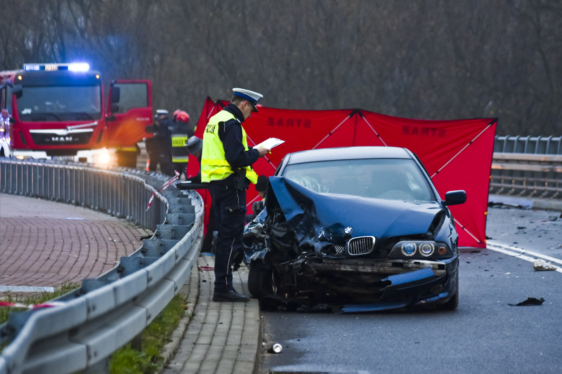 Elbląg, Tragiczny wypadek na Modrzewinie, kierowca bmw był nietrzeźwy  (aktualizacja)