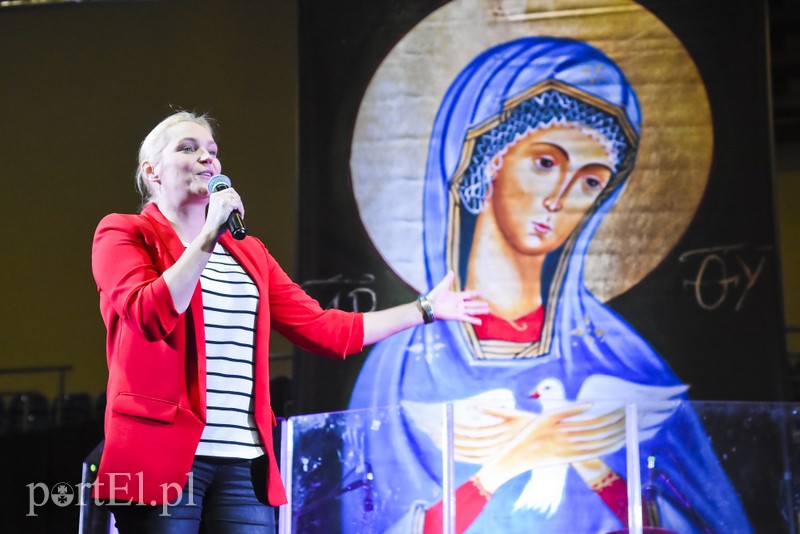 Elbląg, Dominika Figurska mówiła o Bogu Elbląg, Dominika Figurska mówiła o Bogu