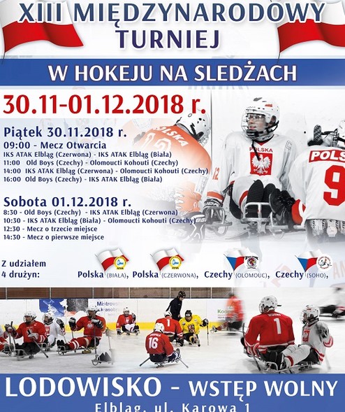 Elbląg, Hokej na sledżach już w ten weekend