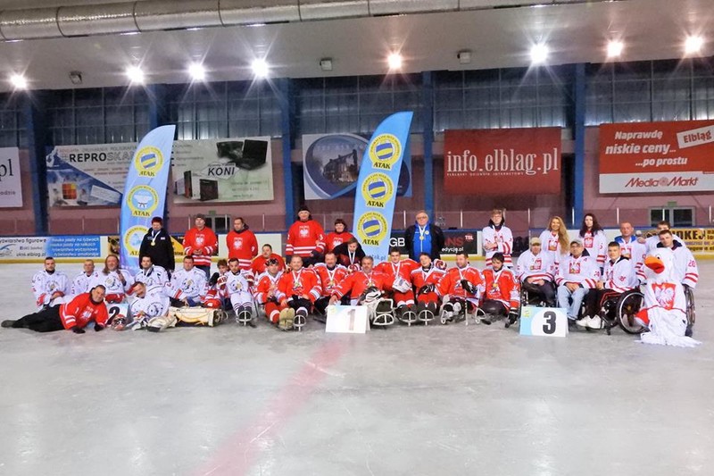 Elbląg, Weekend pod znakiem hokeja na sledżach
