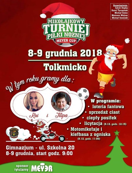 Elbląg, Zagrają dla Kai i Filipa Elbląg, Zagrają dla Kai i Filipa