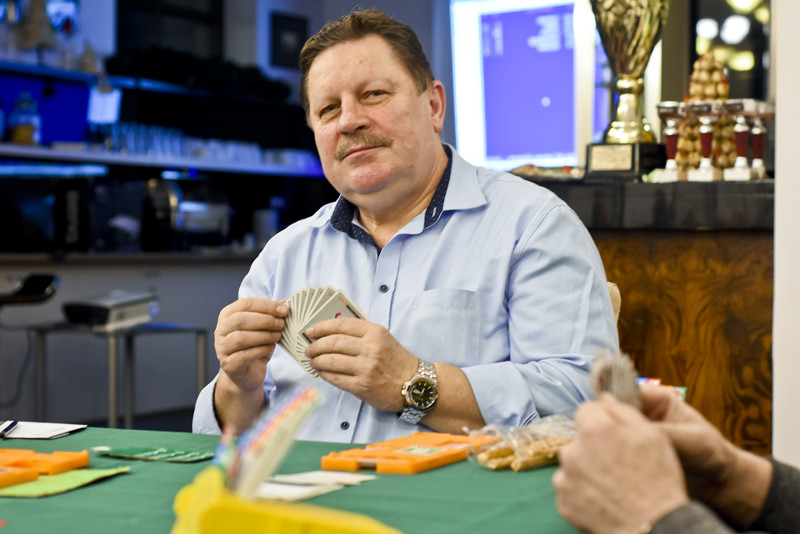 Elbląg, Bogusław Gierulski wraz z ESBS Vitas Elbląg gra w ekstraklasie brydża Elbląg, Bogusław Gierulski wraz z ESBS Vitas Elbląg gra w ekstraklasie brydża