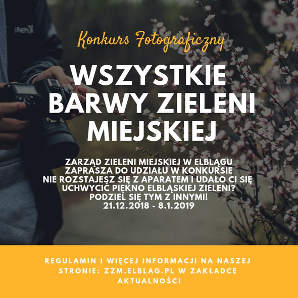 Elbląg, Weź udział w konkursie fotograficznym