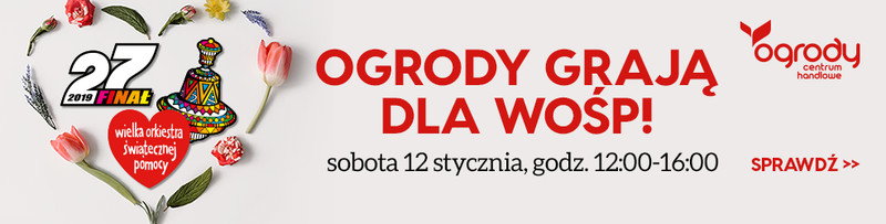 Ogrody grają dla WOŚP