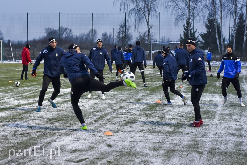 Elbląg, Piłkarze Olimpii Elbląg rozpoczęli przygotowania do rundy wiosennej