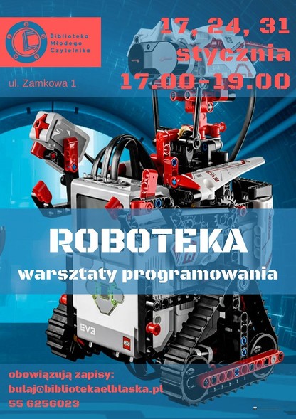 Elbląg, Roboteka – warsztaty programowania w „Bulaju” Elbląg, Roboteka – warsztaty programowania w „Bulaju”