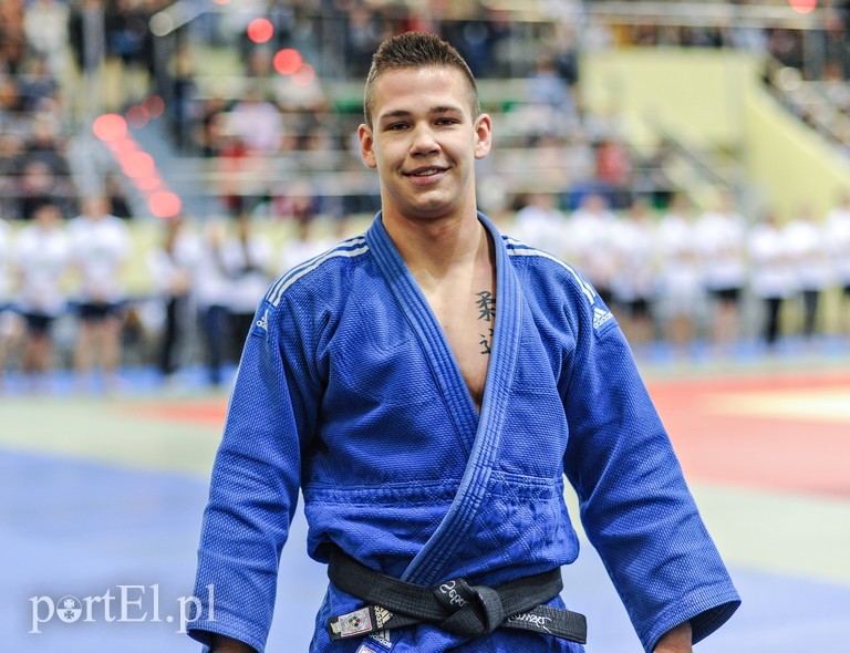 Elbląg, Sebastian Makowski w ubiegłym roku zdobył brązowy medal na mistrzostwach Polski w judo