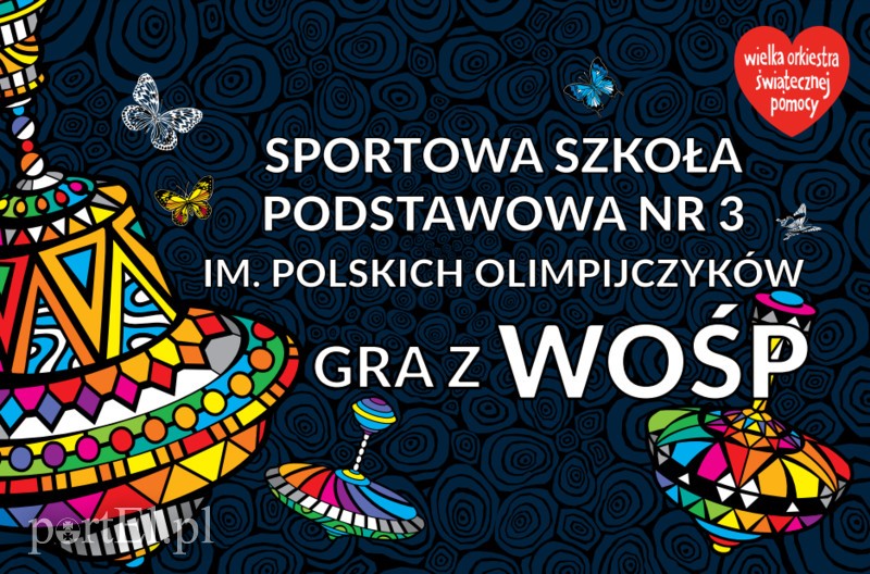 Elbląg, Szkoła Sportowa zagra z WOŚP