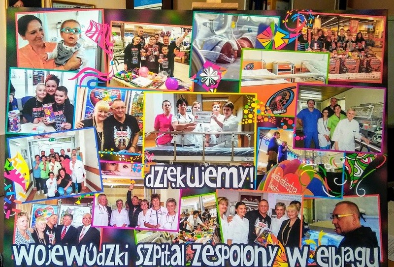 Elbląg, Szpital wojewódzki: Z radością i wdzięcznością gramy z WOŚP Elbląg, Szpital wojewódzki: Z radością i wdzięcznością gramy z WOŚP