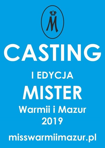 Elbląg, Mister Warmii i Mazur 2019 pilnie poszukiwany Elbląg, Mister Warmii i Mazur 2019 pilnie poszukiwany
