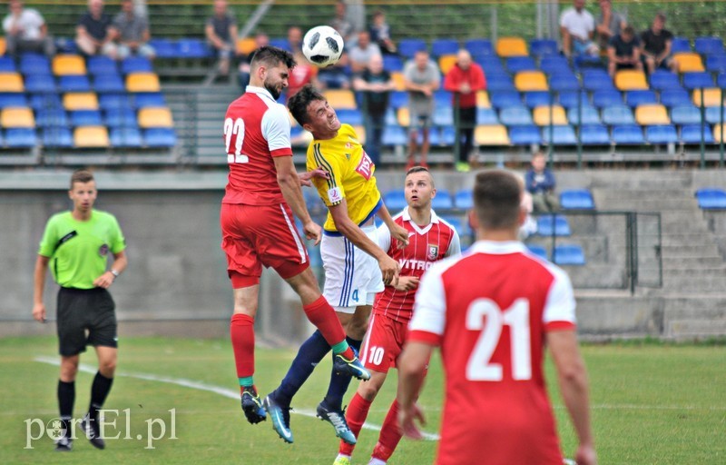 Elbląg, Zimowy sparing Olimpii