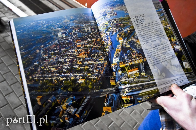 Elbląg, Zdjęcia lotnicze Trójmiasta zostały wykonane z pokładu elbląskiego samolotu Elbląg, Zdjęcia lotnicze Trójmiasta zostały wykonane z pokładu elbląskiego samolotu