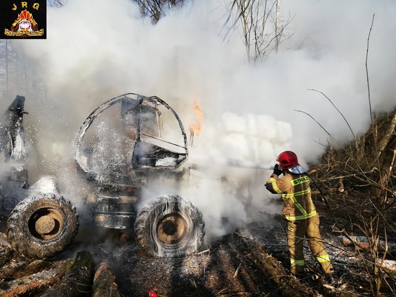 Elbląg, Harvester w ogniu Elbląg, Harvester w ogniu