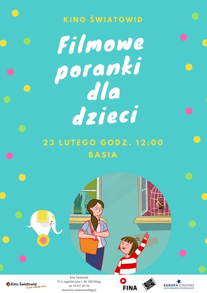 Elbląg, Kino zaprasza na spotkanie z Basią Elbląg, Kino zaprasza na spotkanie z Basią