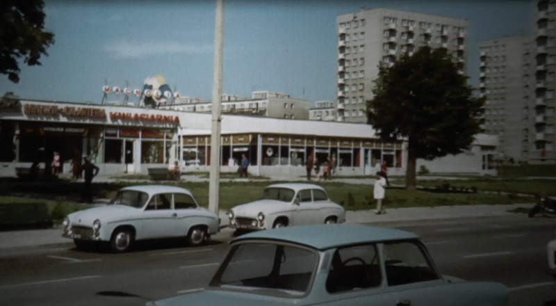 Elbląg, Ulica Nowowiejska w latach 70.