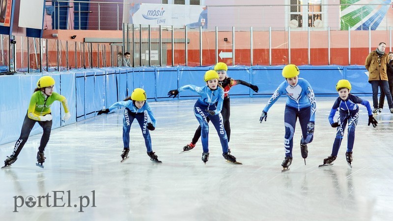 Elbląg, Zażarta rywalizacja w short tracku