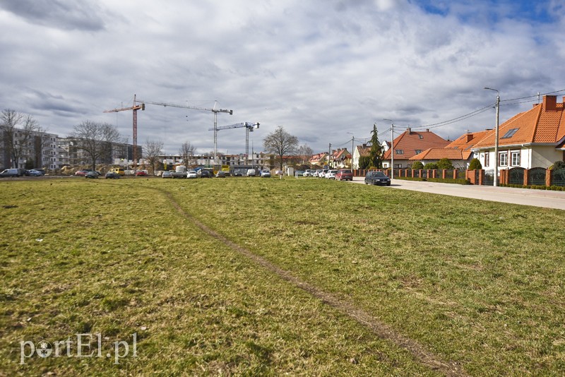 Elbląg, W tym miejscu mają powstać kolejne domki jednorodzinne