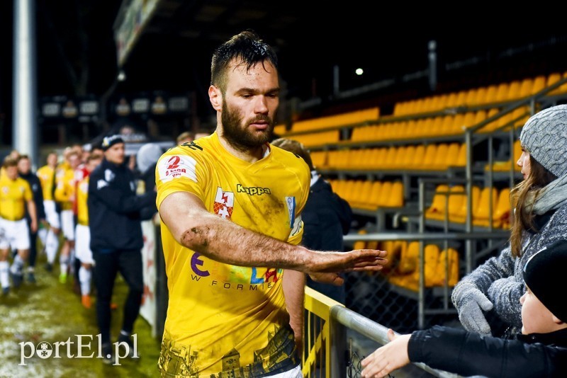 Elbląg, Tomasz Lewandowski nie krył rozczarowania po meczu z Ruchem