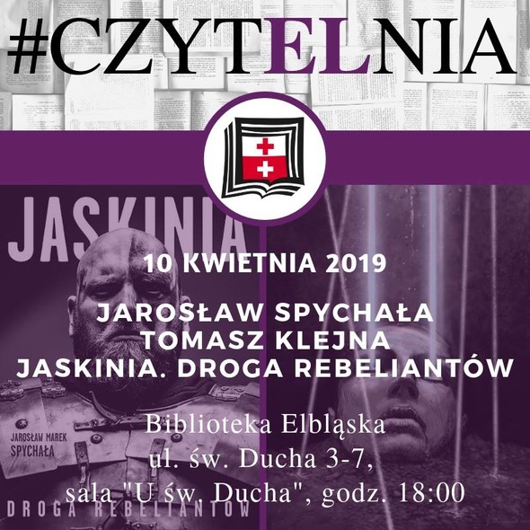 Elbląg, Jak wyjść z jaskini? - spotkanie autorskie Elbląg, Jak wyjść z jaskini? - spotkanie autorskie