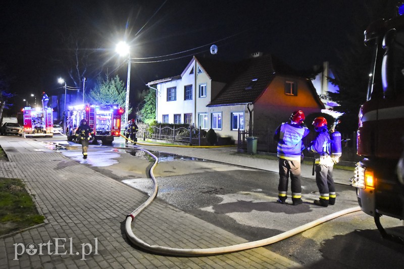 Elbląg, Pożar budynku wielorodzinnego przy ul. Dębowej