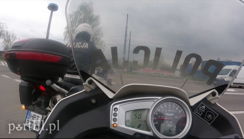 Elbląg, Bezpiecznie na motocyklu