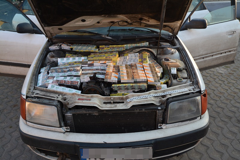 Elbląg, Ukrył nielegalne papierosy