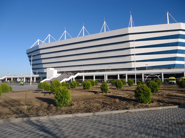 Elbląg, Stadion w Kaliningradzie dzisiaj