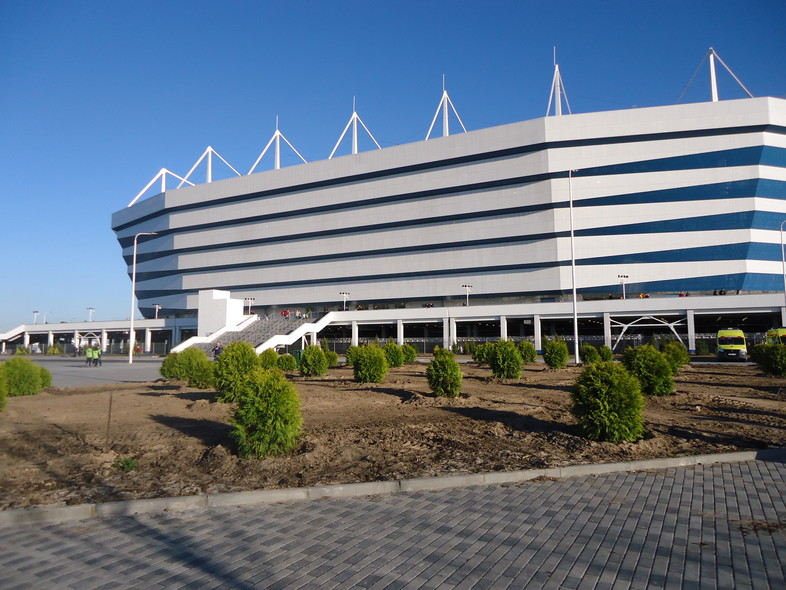Elbląg, Stadion w Kaliningradzie dzisiaj